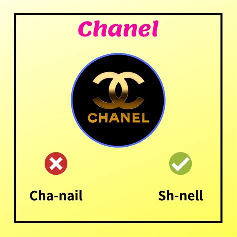 chanel name pronunciation|Chanel pronunciation english.